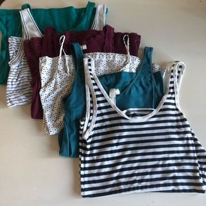 6 TANK TOPS!  Anthropologie, Nordstrom, Hurley